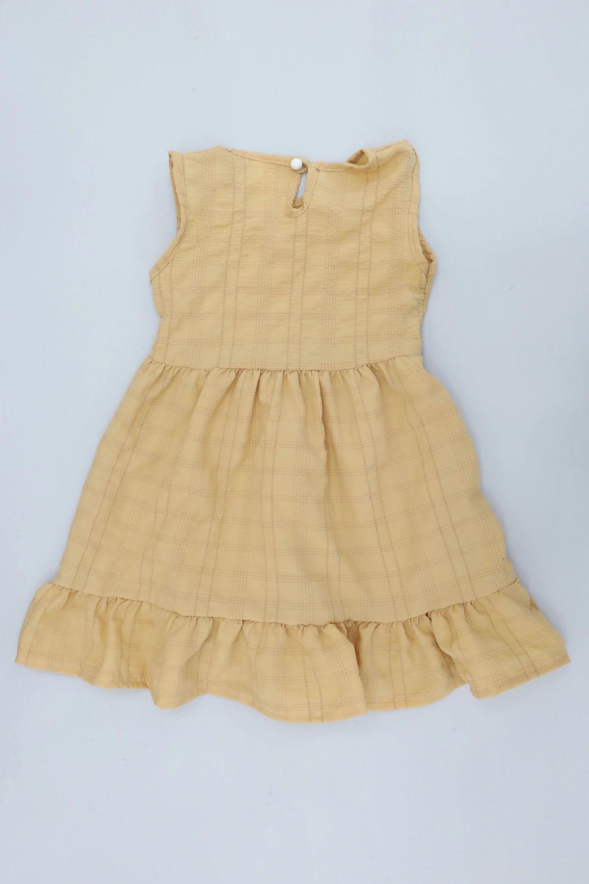 4-8 Yaş Şapkalı Çocuk Elbise Camel - 53607.2186.