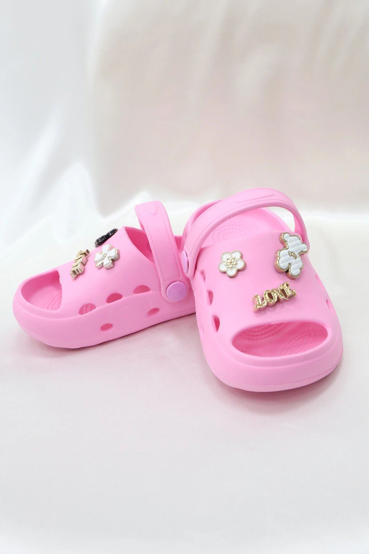 Aksesuarlı Çocuk Sandalet Pembe - 32333.264.