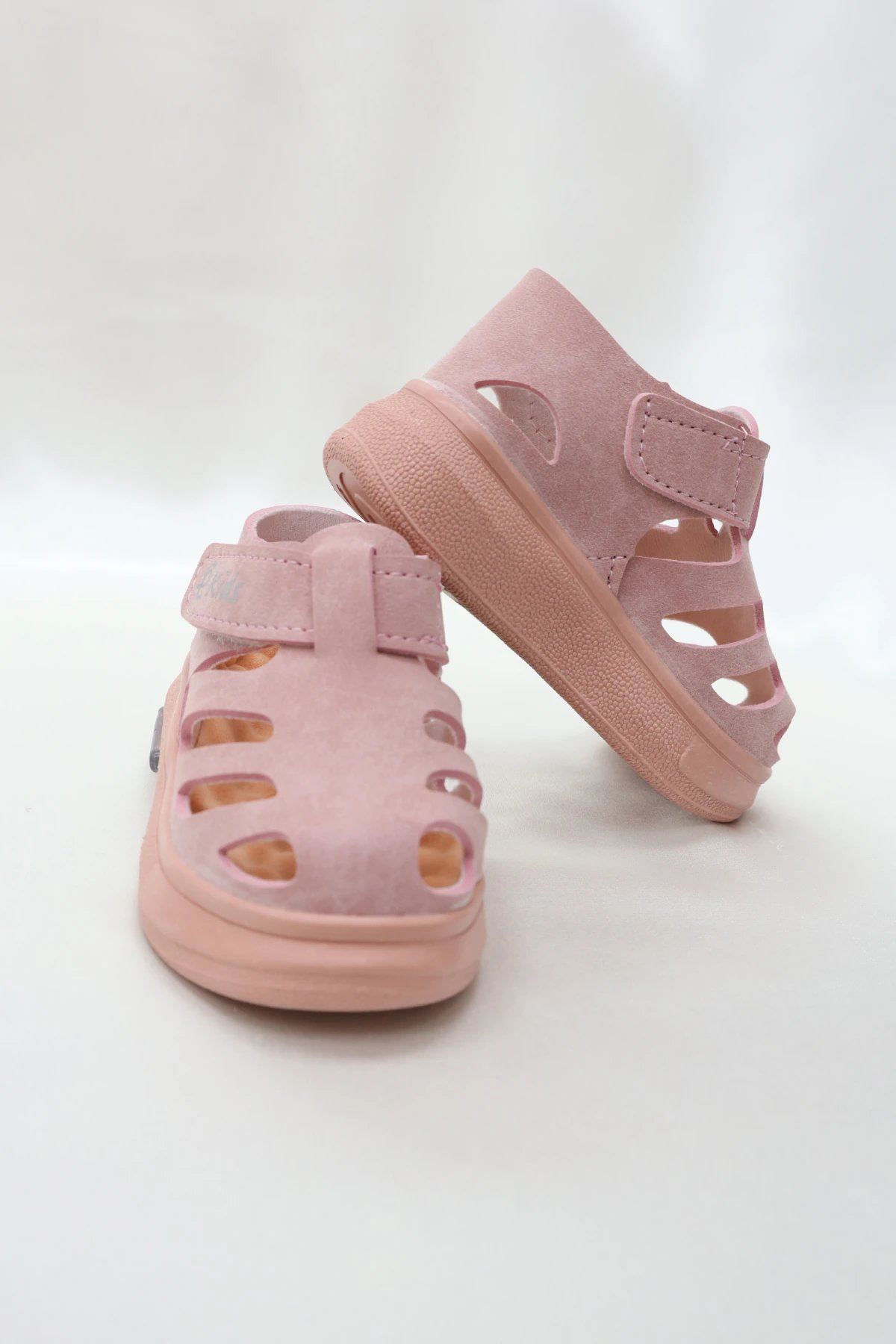 Işıklı Cırtlı Çocuk Sandalet Pembe - 33175.264.
