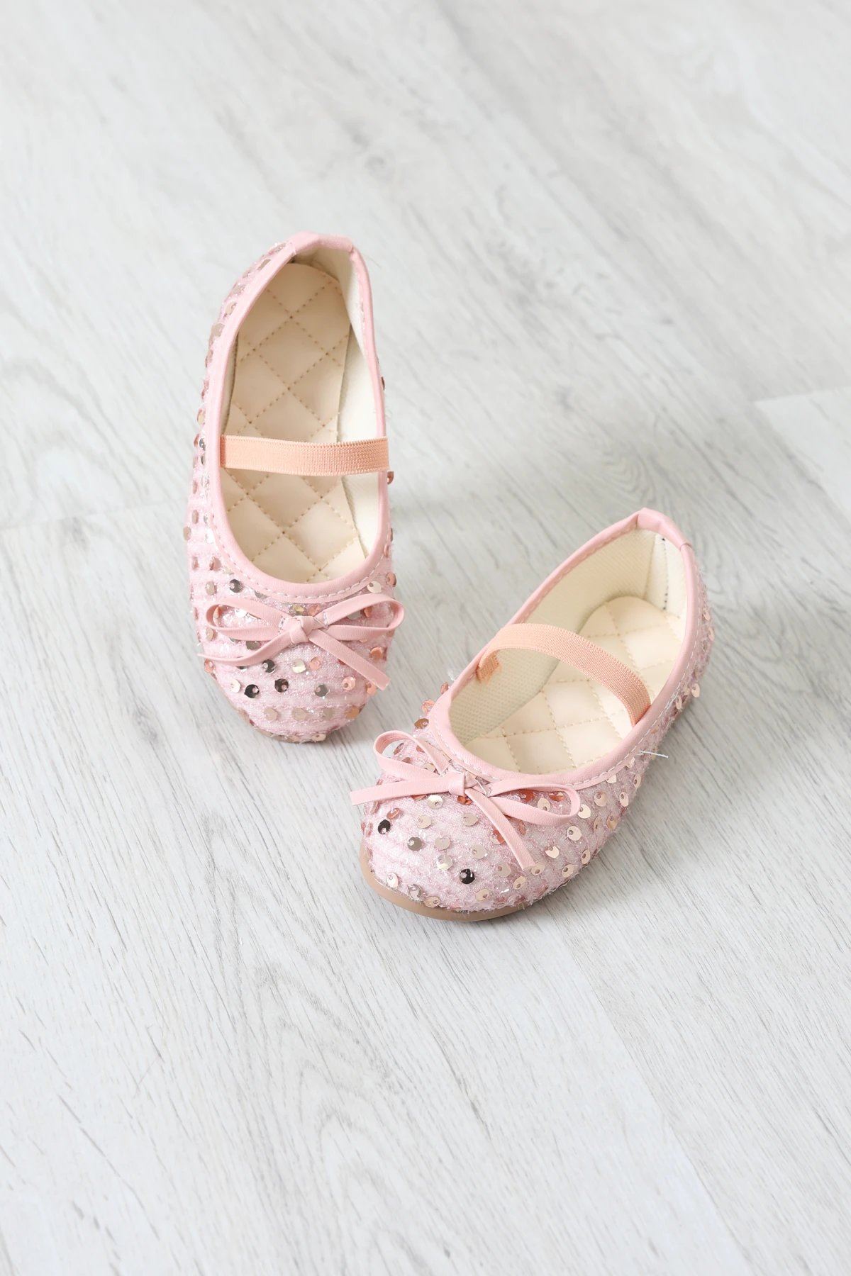 Pul Detaylı Çocuk Babet Pembe - 32734.264.