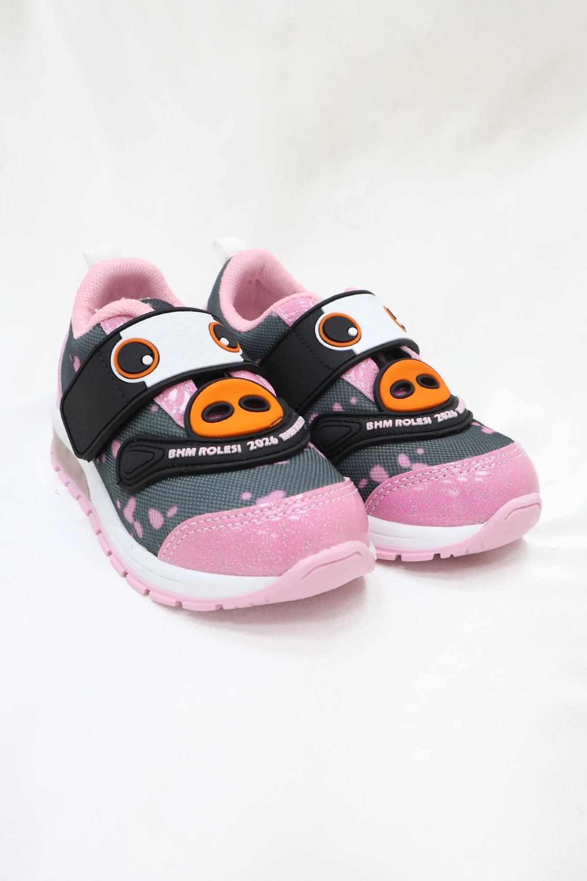 Işıklı Cırtlı Bebe Ayakkabı Fümepembe - 33179.264.