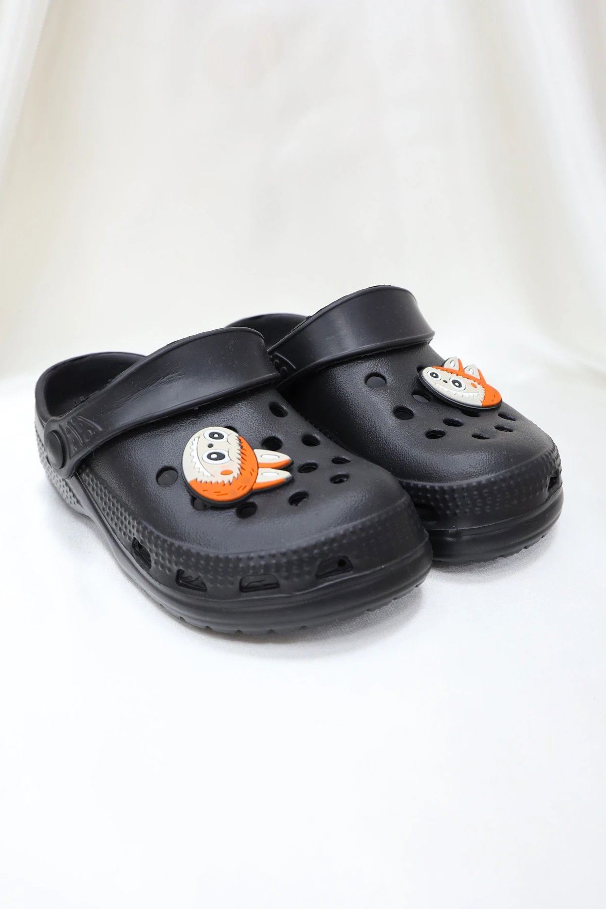 Aksesuarlı Çocuk Sandalet Siyahbeyaz - 32335.264.