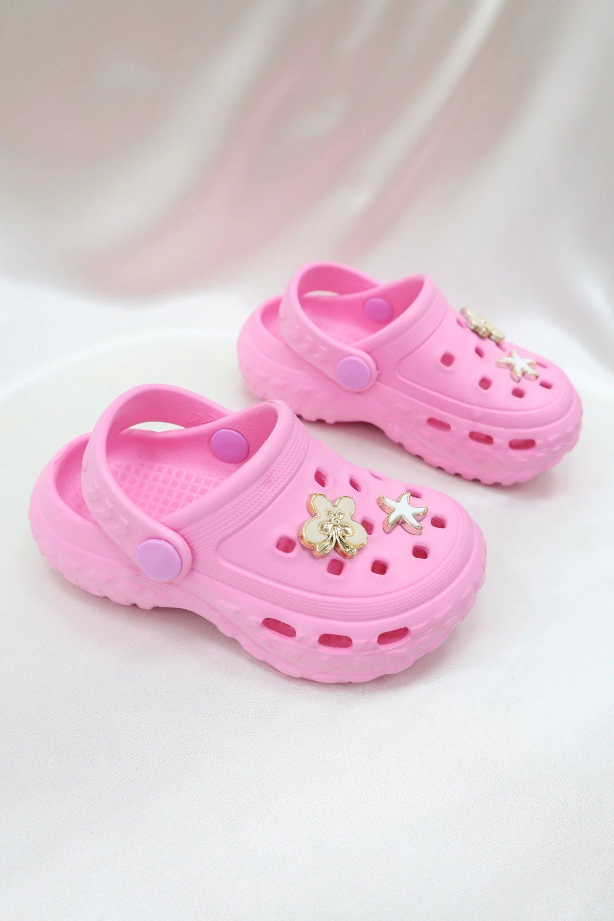 Aksesuarlı Çocuk Terlik Pembe - 33371.264.